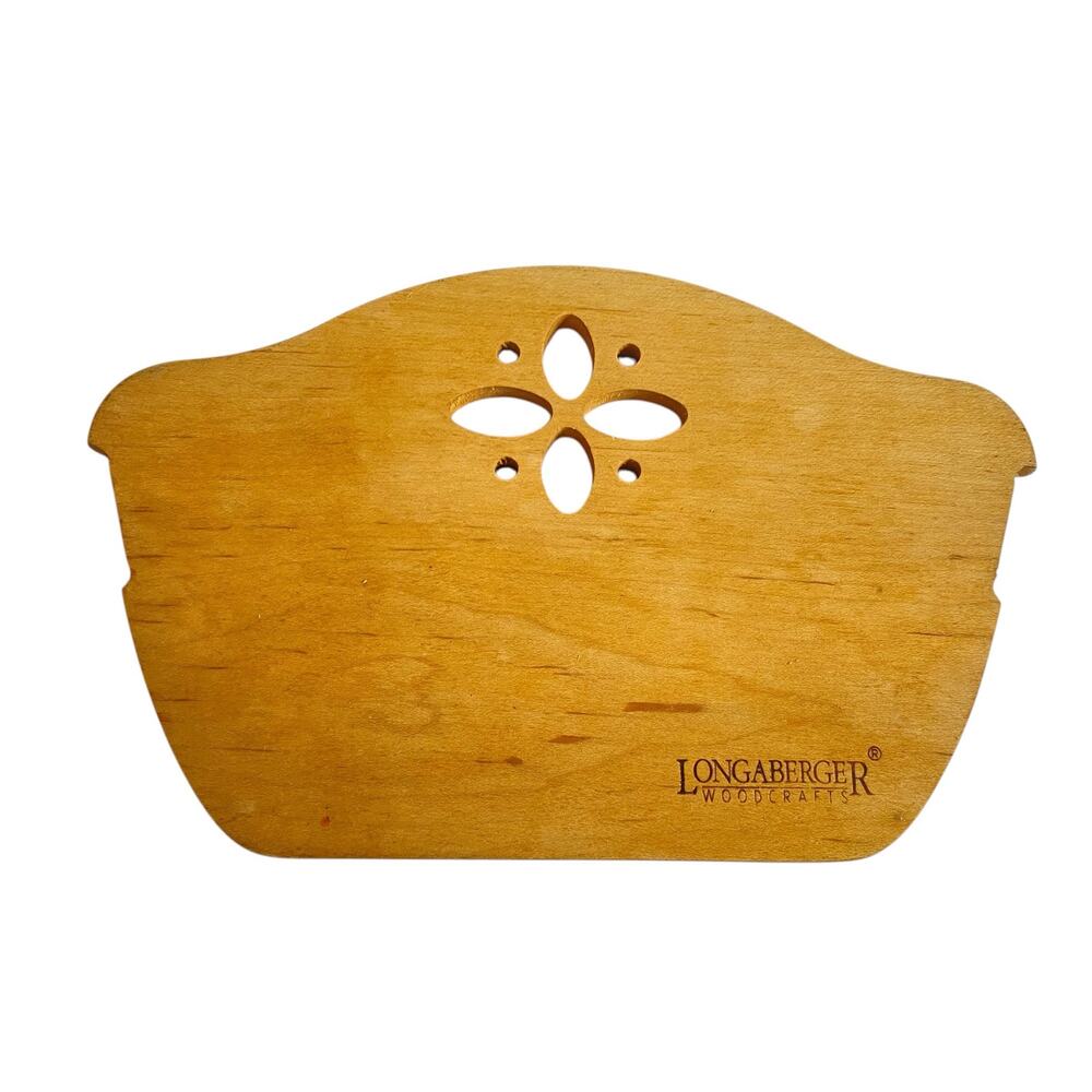 Longaberger Woodcrafts Bread Basket Wooden Divider 50008 Classic Stain Retired